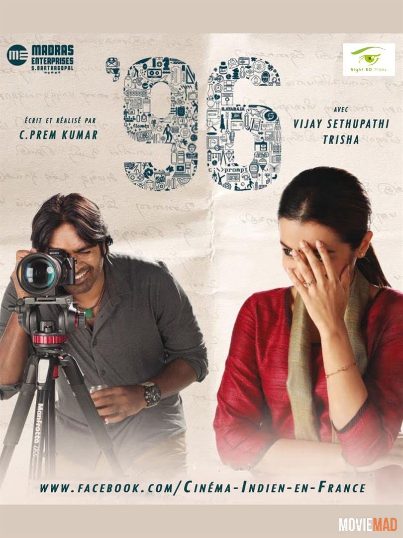 96 (2018) Hindi Dubbed 720p 480p HDRip [950mb] [450mb]